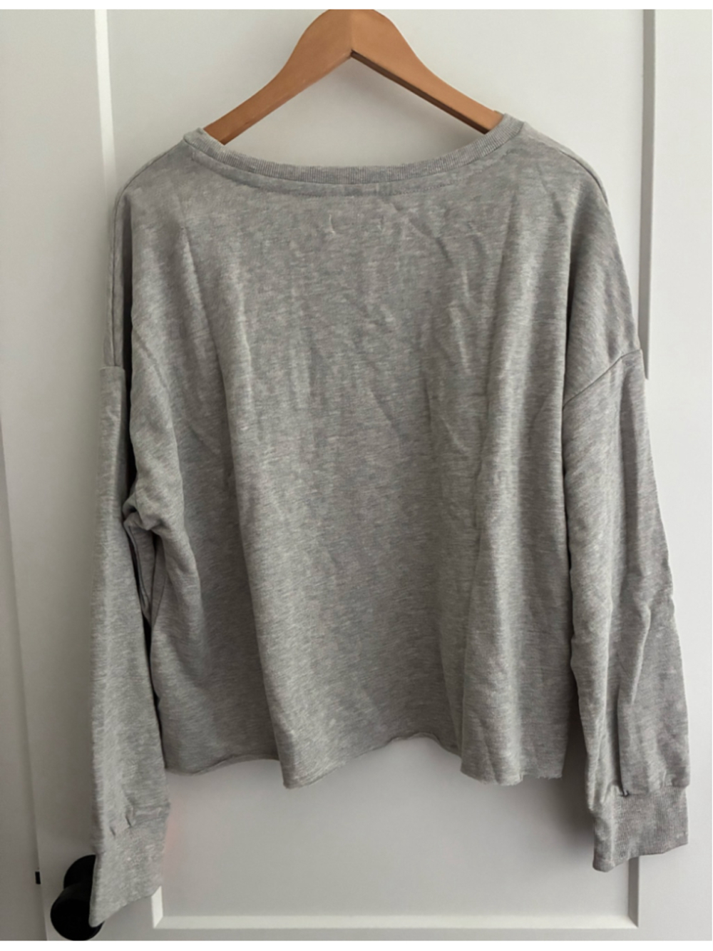 Colsie Grey Sweatshirt women Size 1X loungewear